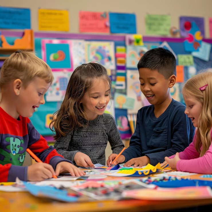 Preschool & Pre-K imgi 64 children engaging arts crafts activity 561855 112536