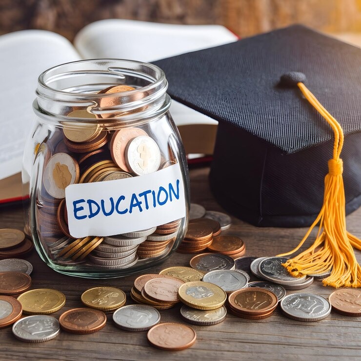 Handbook & Policies imgi 64 coin filled jar graduation cap symbolizing investment education social media 90