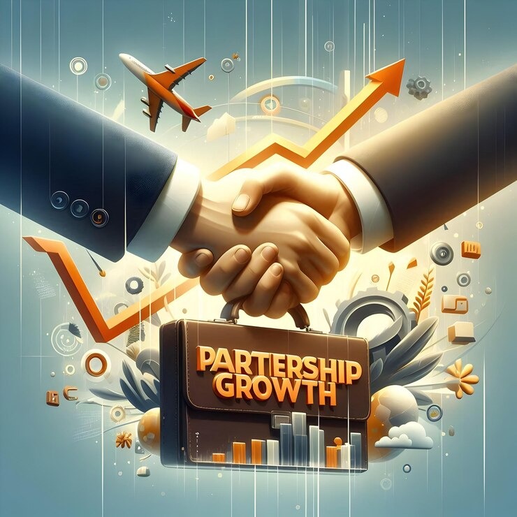 Tuition at lulukids Academy imgi 66 floating handshake briefcase with partnership growth text concept a