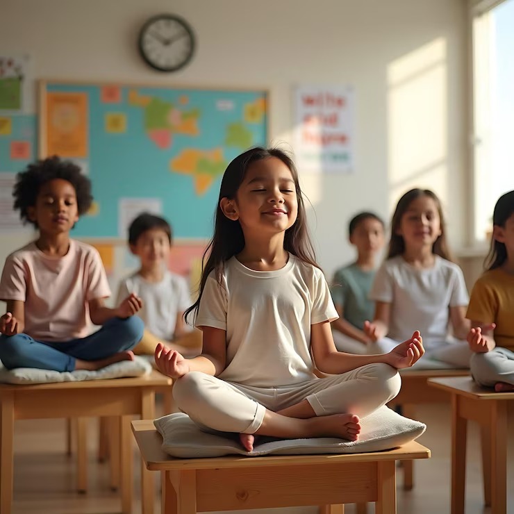 Health & Safety imgi 66 group children sit front sign that says no it 968957 11704